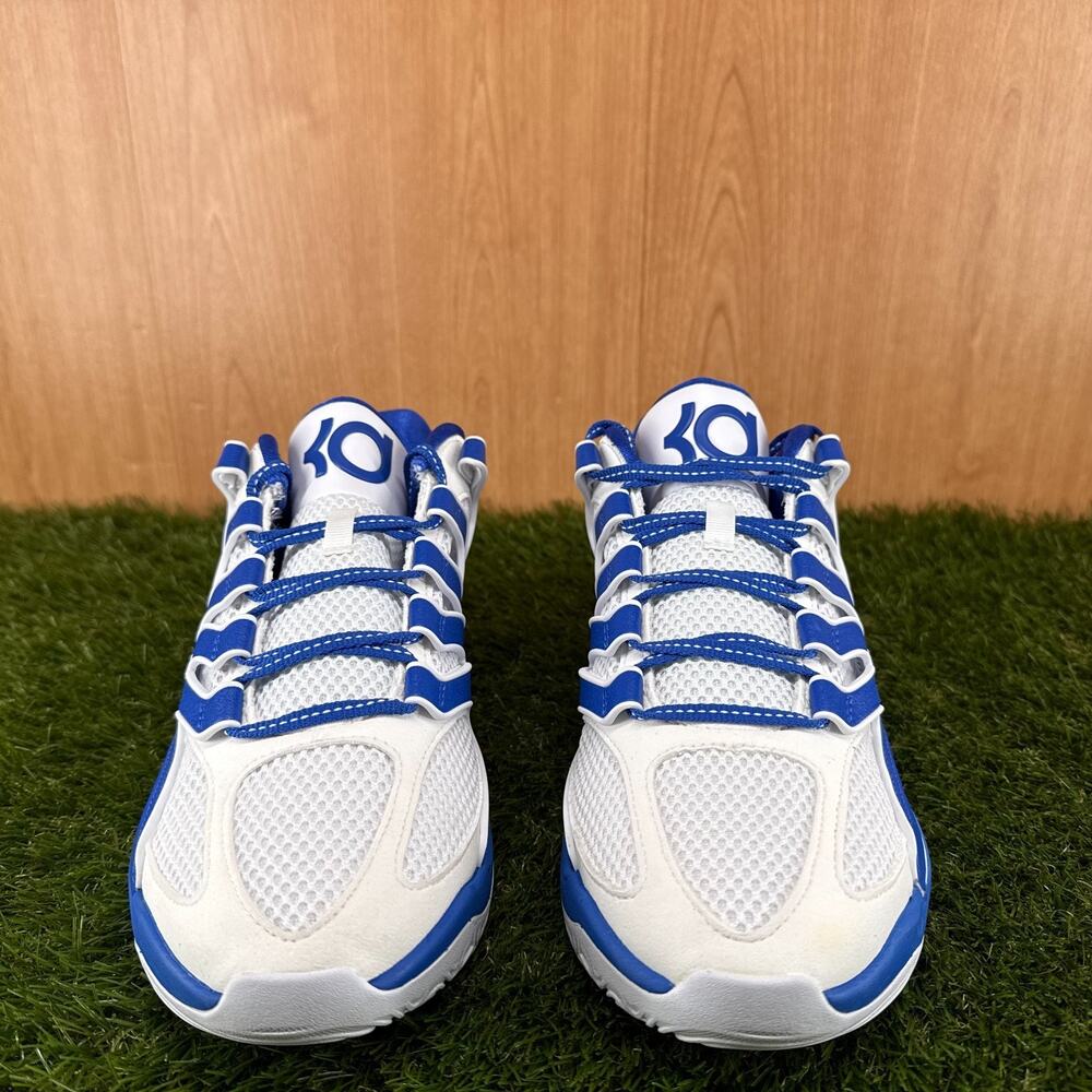 Nike KD 18 TB White Game Royal Basketball Shoes IH5096-104 Men's Size 10 - Picture 4 of 8